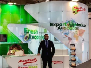 Stand de Mexfrut “Export Mexican Avocados” en colaboración con EuroHass en Fruit Logistica