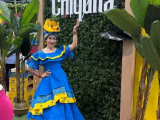 Presentación temática de Chiquita en el stand de la feria IFPA 2025