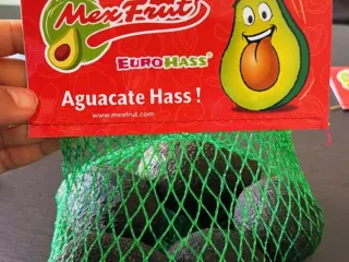 Malla de aguacate Hass Mexfrut · EuroHass lista para punto de venta