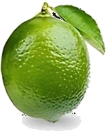 Limón persa mexicano de exportación — calibre 130, 130 piezas por caja